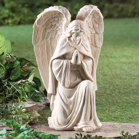 angel resin|resin angels for the garden.